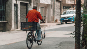 Bicletas são meio de transporte muito utilizado pelos moradores da Vila São Pedro