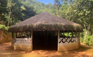 Oca cultural na aldeia indígena