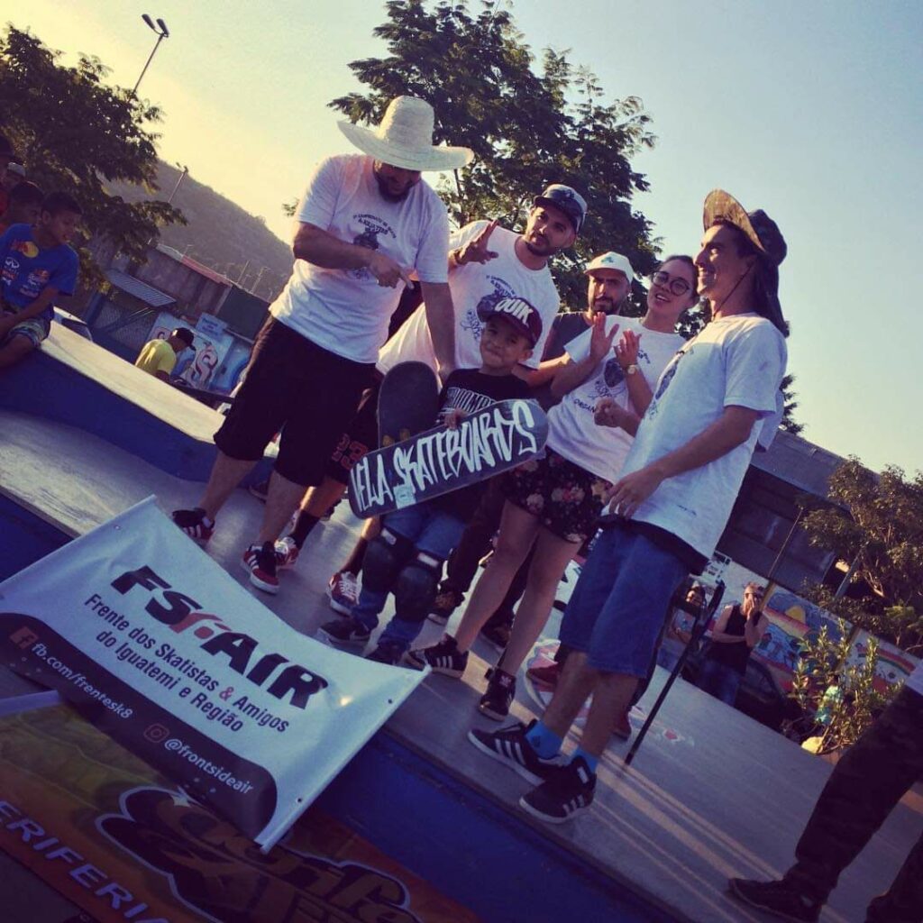 Primeiro campeonato de Skate