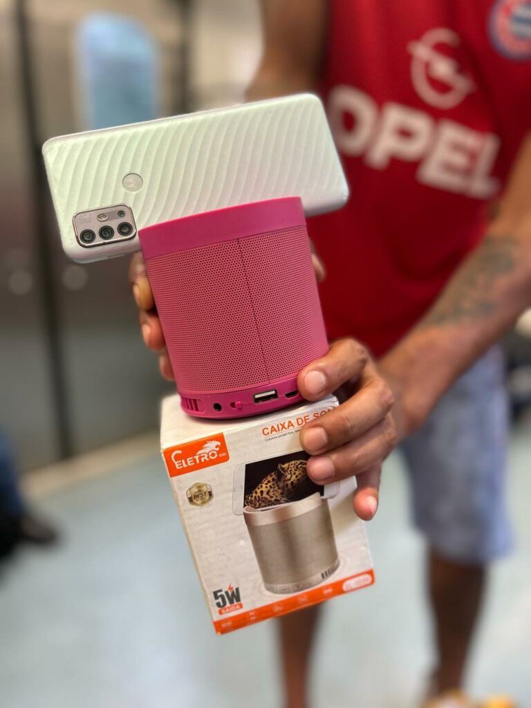 Caixa de som de marreteiro