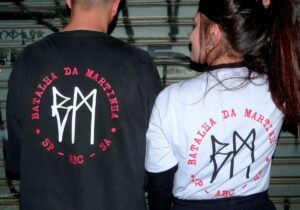 Peita (camiseta oficial) da Batalha da Martinha 
