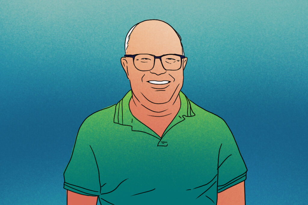 Elias Jacinto, pai da jornalista Amanda Oliveira, de Guarulhos