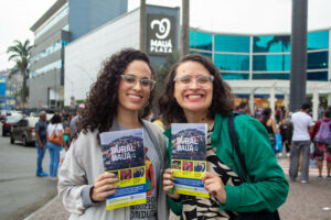 Correspondentes de Mauá durante lançamento do Mural Local