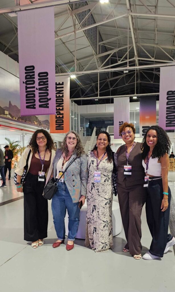 Conselheiras da Ajor reunidas durante o Festival 3i, no Rio de Janeiro.